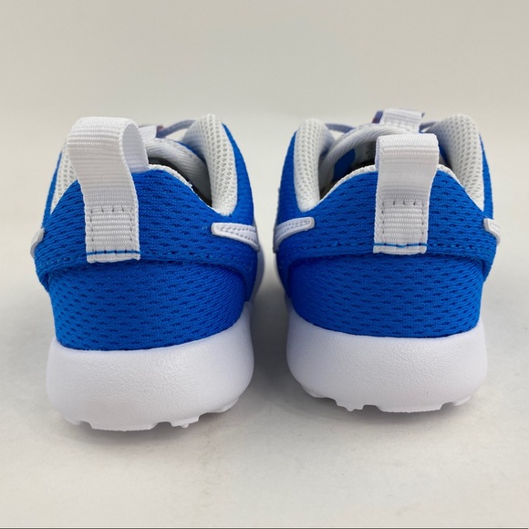 NEW Nike Roshe One Blue White Toddler Shoes - Picture 14 of 15